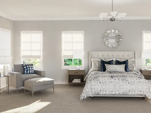 Bedroom · Transitional designed by Rachel