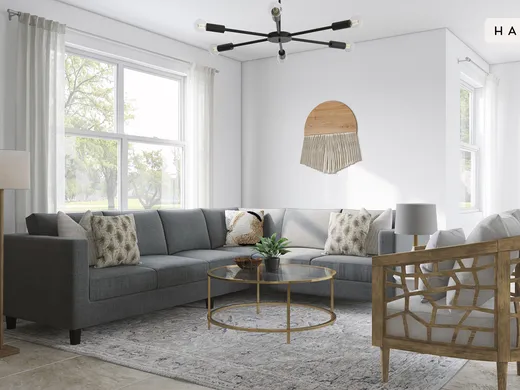 Living Room · Modern designed by Morgan