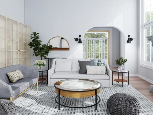 Living Room · Modern designed by Kelcy