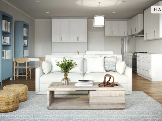Living Room · Coastal designed by Makenzie