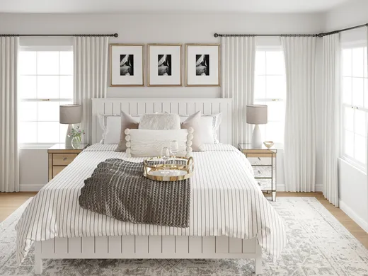 Bedroom · Farmhouse designed by Kamila