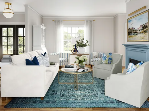 Living Room · Contemporary designed by Vivian