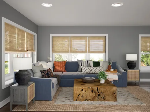 Living Room · Eclectic designed by Shelly