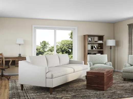 Living Room · Traditional designed by Sawyer