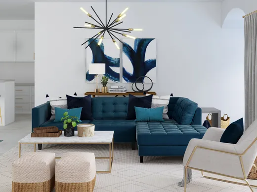 Living Room · Modern designed by Karen