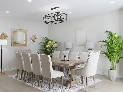 Dining Room · Coastal designed by Merna