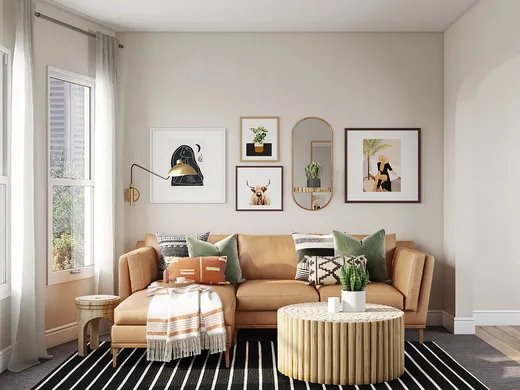 Living Room · Bohemian designed by Shelly