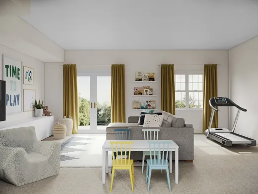Living Room · Contemporary designed by Sarah