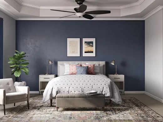 Bedroom · Midcentury Modern designed by Natalie