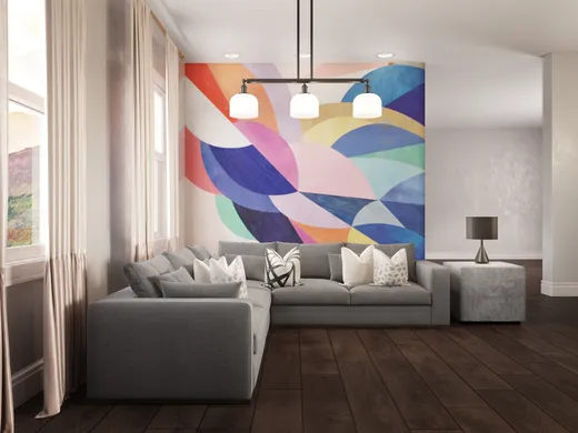 Living Room · Contemporary designed by Kheirieh