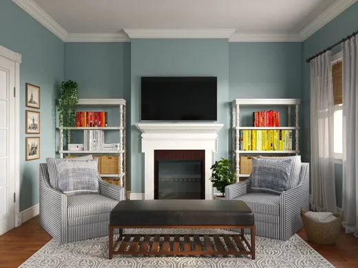 Living Room · Farmhouse designed by Patricia