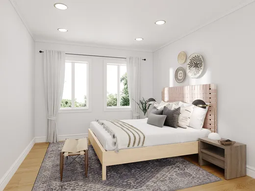 Bedroom · Eclectic designed by Brianna