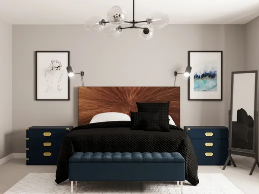 Bedroom · Modern designed by Grey