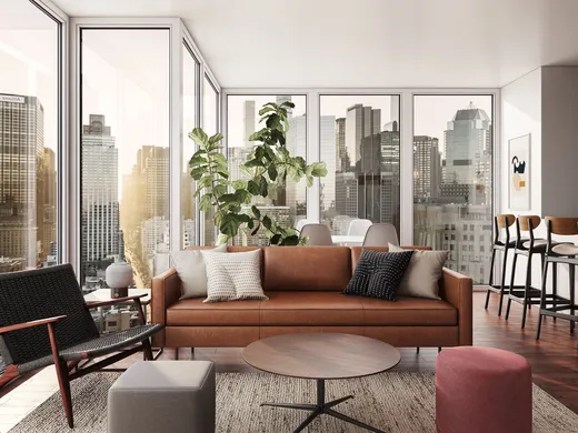 Living Room · Midcentury Modern designed by Isabella