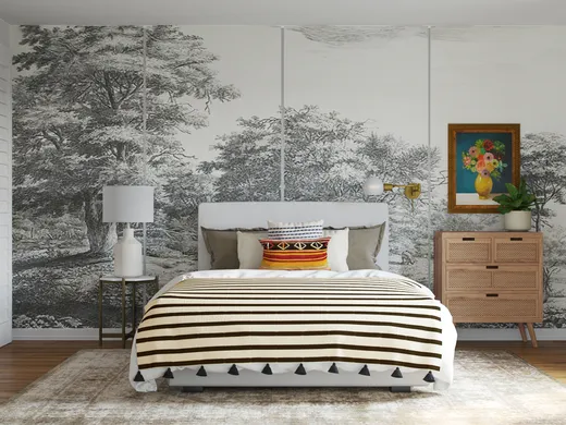 Bedroom · Eclectic designed by Natalie