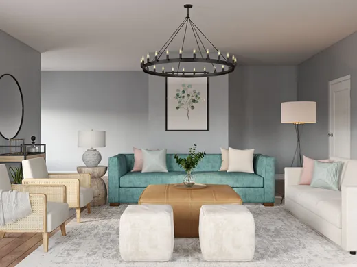 Living Room · Contemporary designed by Terezia