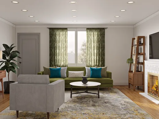 Living Room · Contemporary designed by Bethany