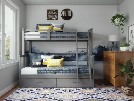 Bedroom designed by Lindsay
