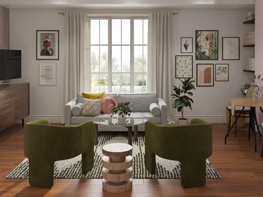 Living Room designed by Natalie