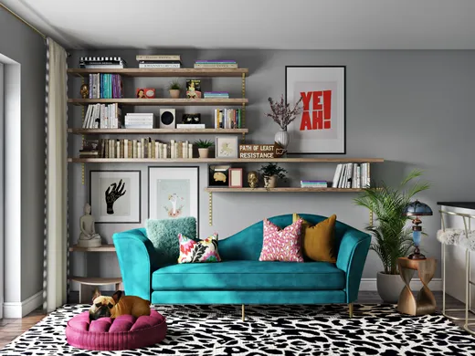 Living Room · Eclectic designed by Marie
