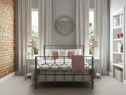 Bedroom · Glam designed by Christine