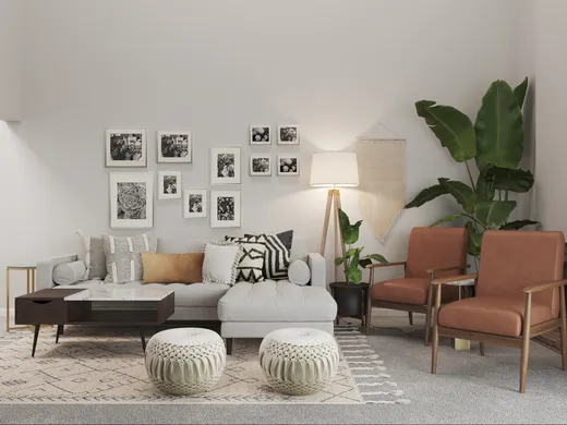 Living Room · Bohemian designed by Ghianella