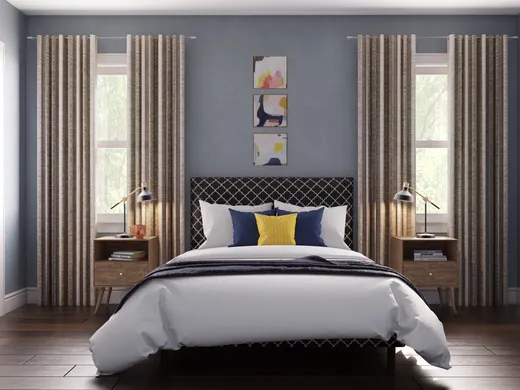 Living Room · Eclectic designed by Candace