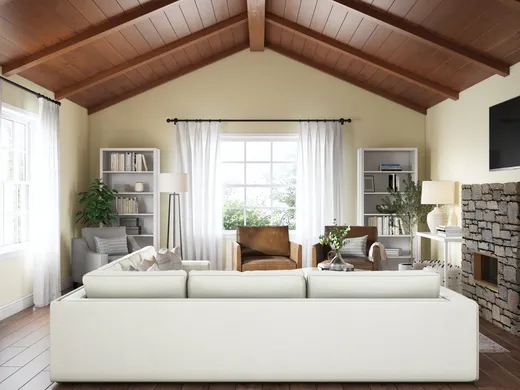 Living Room · Coastal designed by Vivian
