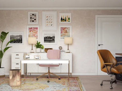 Office · Glam designed by Gabriela