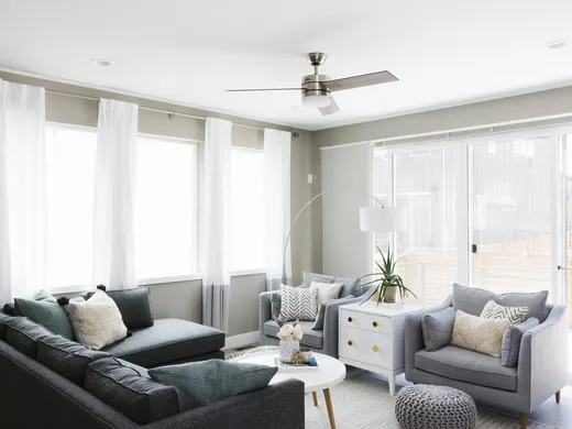 Living Room · Contemporary designed by Stine