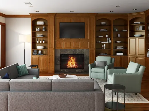 Living Room · Modern designed by Rebecca
