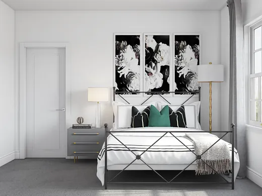 Bedroom · Glam designed by Lyndsi