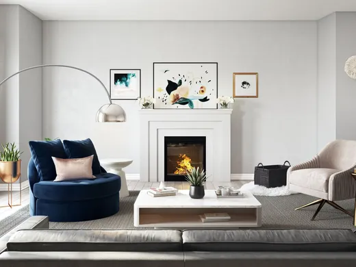 Living Room · Modern designed by Gabriela