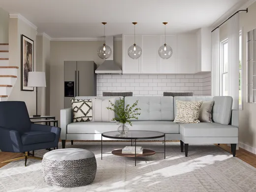 Living Room · Modern designed by Isaac