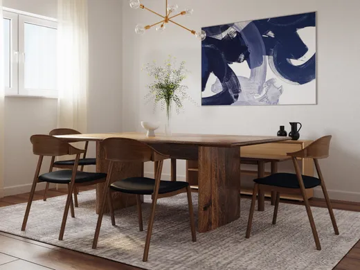 Dining Room · Midcentury Modern designed by Sawyer
