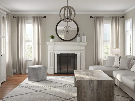 Living Room · Contemporary designed by Rocio