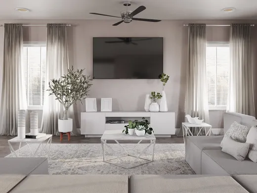 Living Room · Contemporary designed by Denise
