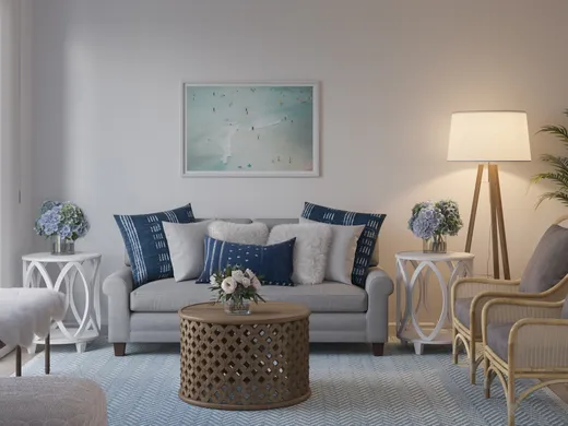 Living Room · Contemporary designed by Kelcy