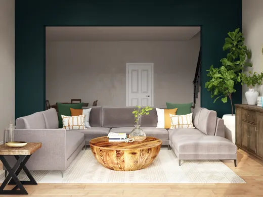Living Room · Eclectic designed by Sophia