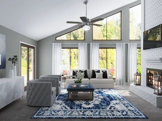 Living Room · Modern designed by Tracie