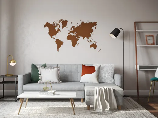 Living Room · Midcentury Modern designed by Jennifer