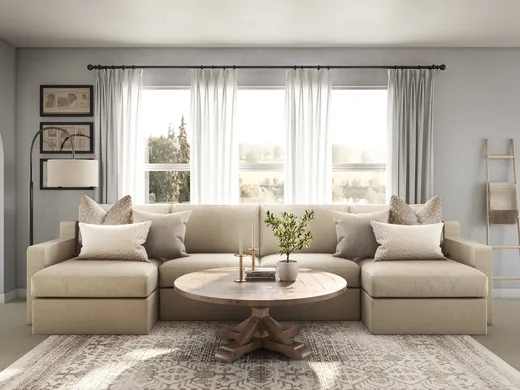 Living Room · Farmhouse designed by Sara