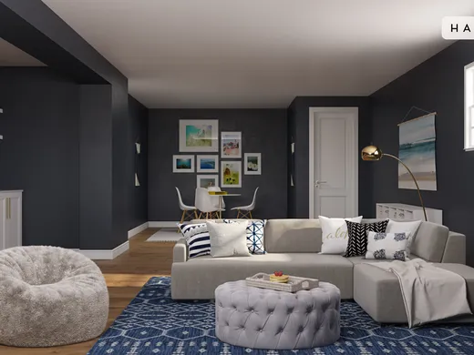Living Room · Contemporary designed by Shameika