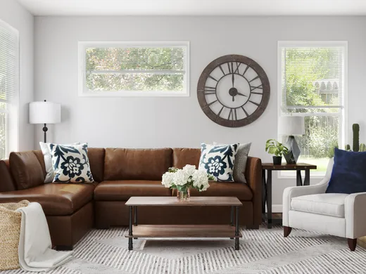 Living Room · Rustic designed by Austin