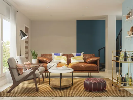 Living Room · Bohemian designed by Laura