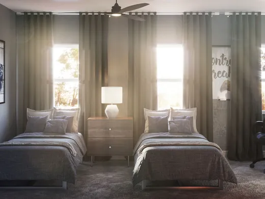 Bedroom · Industrial designed by Austin