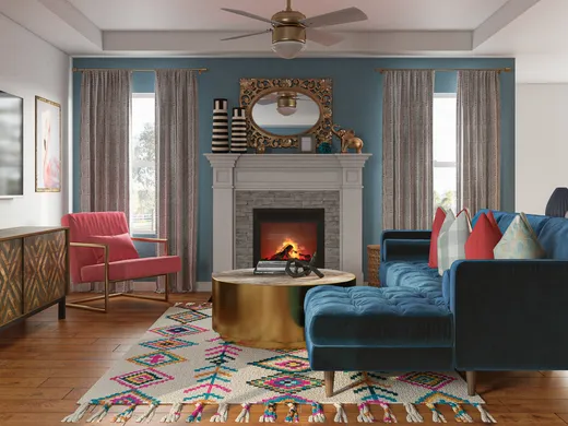 Living Room · Modern designed by Abi