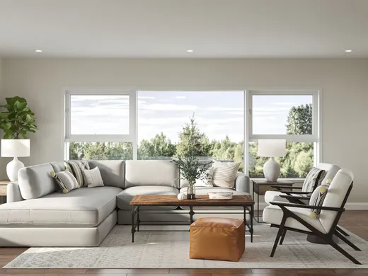 Living Room · Modern designed by Erin