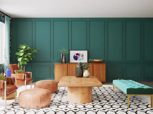 Living Room · Eclectic designed by Ana