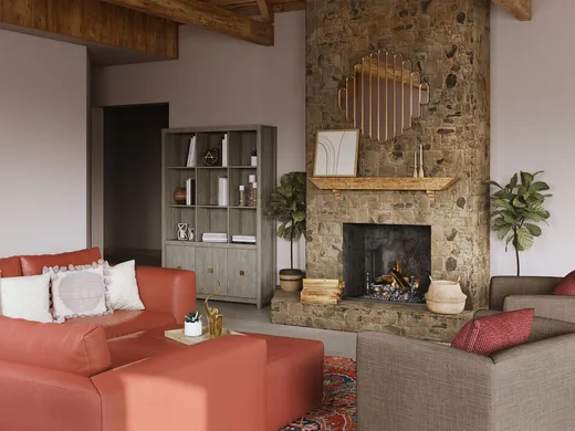 Living Room · Eclectic designed by Bibi